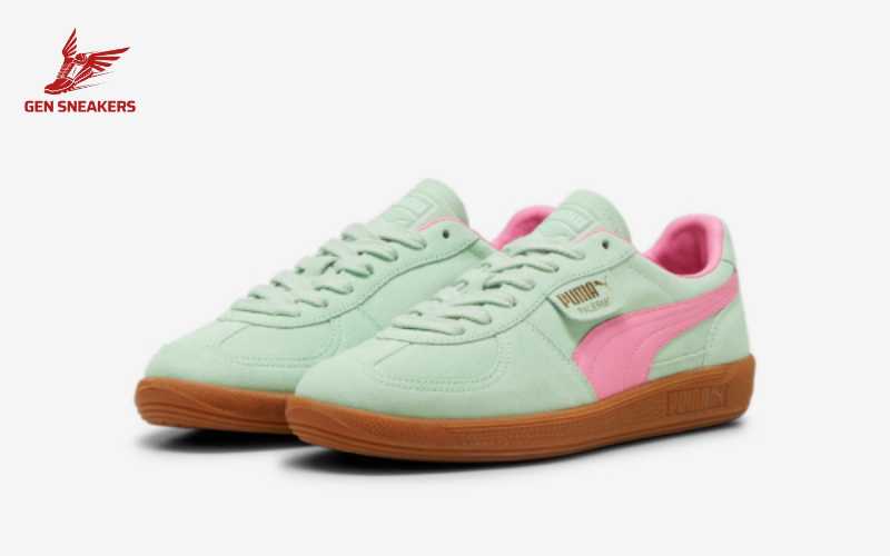 Giày Thời Trang Puma Đế Bệt Palermo Fresh Mint 