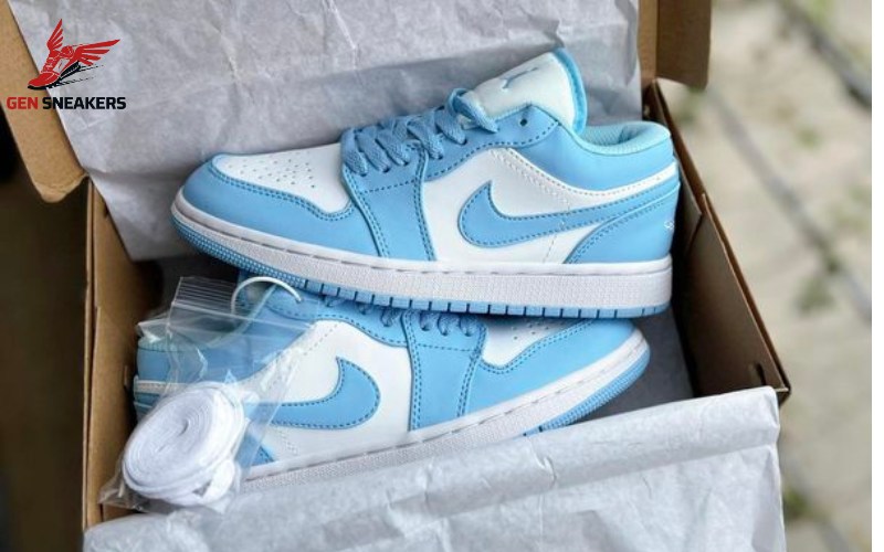 Giày Thể Thao Nike Air Jordan 1 Low UNC ‘University Blue’ Cùa Gen Sneakers