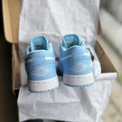 Giày Thể Thao Nike Air Jordan 1 Low UNC ‘University Blue’ [ Siêu Cấp]