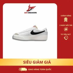 Giày Thời Trang Nike Blazer Low White Black Trắng Đen [ Siêu Cấp]