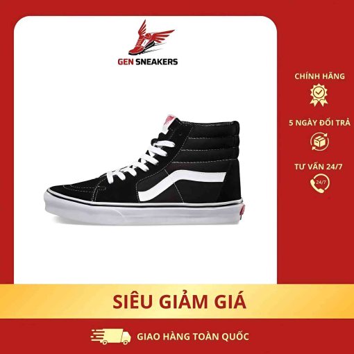 Giày Thể Thao Thời Trang Vans Cổ Cao Old School Classic SK8 [ Siêu Cấp ]