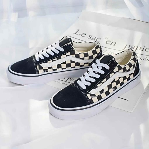 Giày Thể Thao Thời Trang Vans Old Skool Checkerbroad [ Siêu Cấp ]